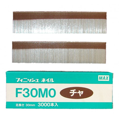 30mm Max Brown Brads - Box 3000