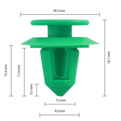 Car Clip - Mercedes - CC11220 - Pkt 25