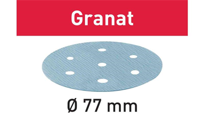 77mm x 80g Granat StickFix Discs Box 50