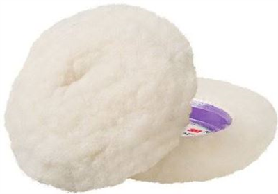 100mm 3M 30040 WOOL Compounding Pad 2pk