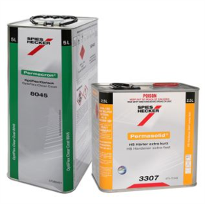 KIT 7.5L 8045 MS Clearcoat + 2 x 1L 3307 Extra-Fast Hardener