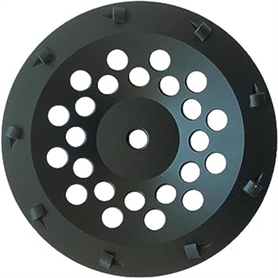 7” Grinding wheel with 6x PCD (1200) for removing epoxy, glu