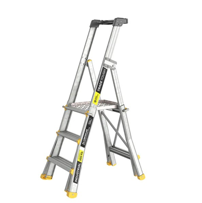 Easy Access Height Adjustable Platform Ladder 3-5 Steps