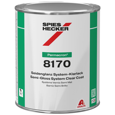 800mls Spies Hecker 8170 Semi Gloss System Clear