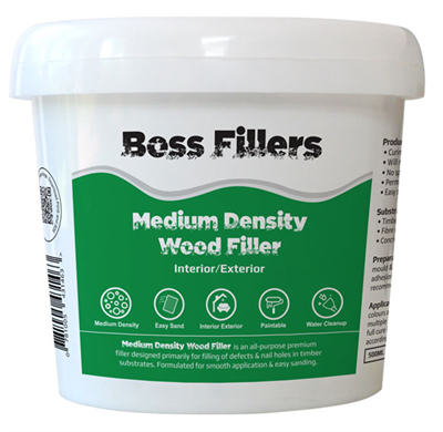 Boss Medium Density Wood Filler 1L