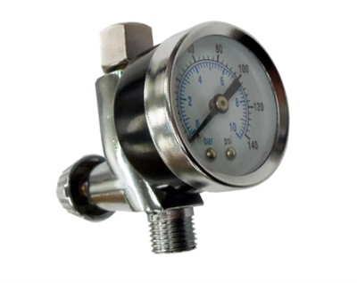 Velocity Air Regulator with Gauge