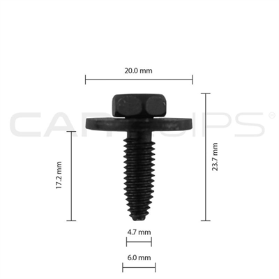 Car Clip - GM/Merc - CC32034 - Pkt 25