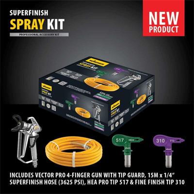 Wagner SuperFinish Spray Kit
