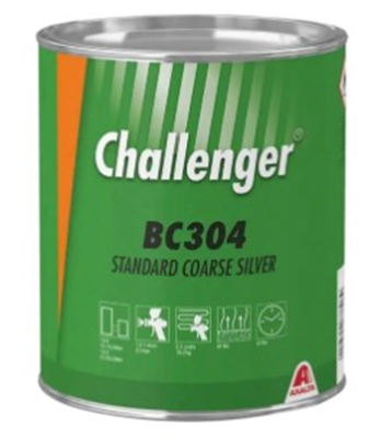 3.5L BC304 Standard Coarse Silver Challenger Base Tinter