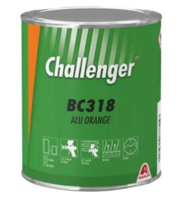 1L BC318 Aluminium Orange Challenger Base Tinter