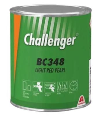 1L BC348 Light Red Pearl Challenger Base Tinter