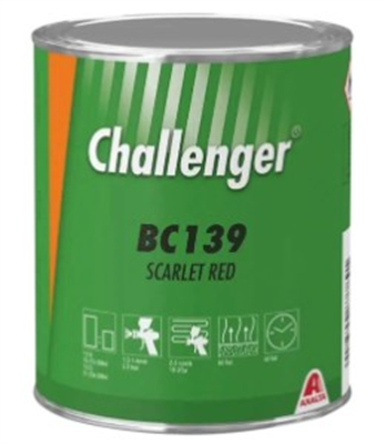 1L BC139 Scarlet Red Challenger Base Tinter