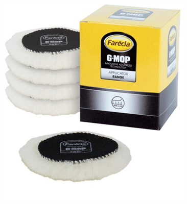 75mm (3") Farecla Gmop Adv Polishing WOOL Pads -5 Pkt