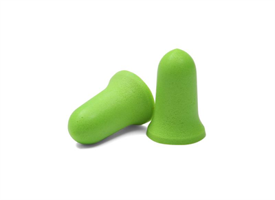 Vortex Green Disposable Earplugs, Bell Shaped - EACH