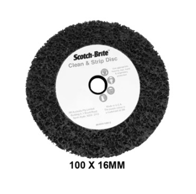 100mm 16mm 3M Scotch Brite Roloc Coating Clean n Strip Pro