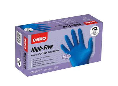 Esko High Five High Risk Latex Glove