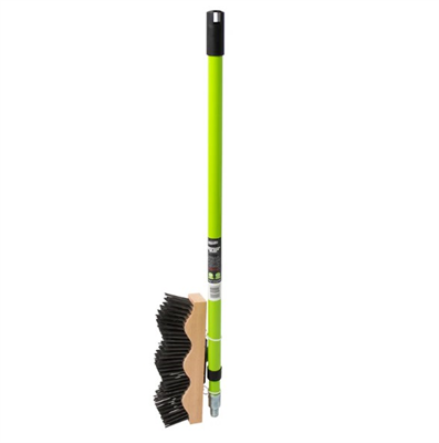 300mm Haydn Corrugated Roof Wire Brush with Extension Pole
