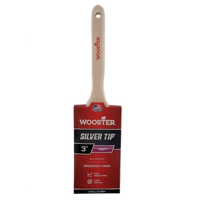 75mm Wooster Silver Tip Flat Sash Brush