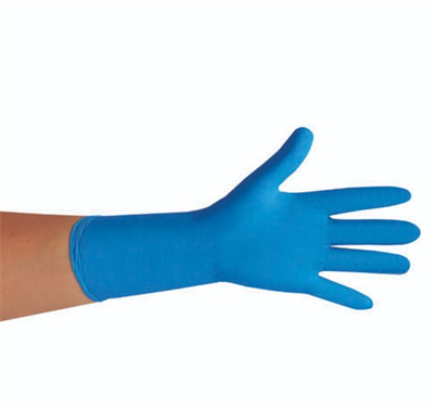 Biodegradable Nitrile Violet Blue Powder Free Gloves-L- B100