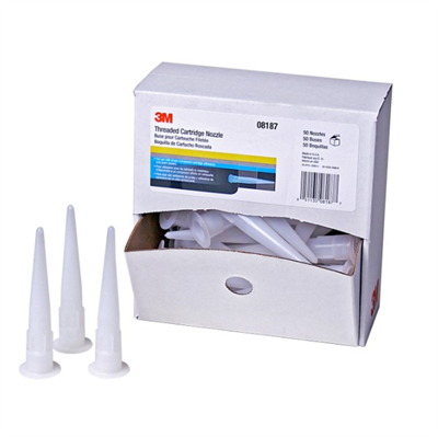 3M™ Threaded Cartridge Nozzle, 50/CTN