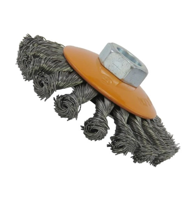 Wire Cup Brush 125MMx M14 Twist Knot