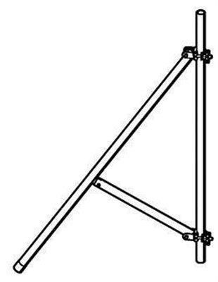 Easy Access Foldaway Scaffold Outrigger