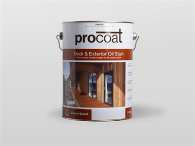 Procoat Deck and Exterior Oil Stain SB Charcoal 1L
