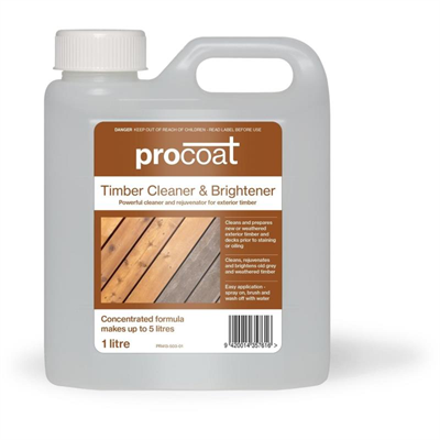 Procoat Timber Cleaner & Brightener 1L