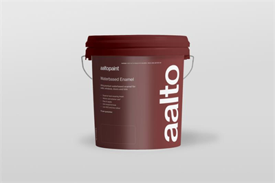 Aalto Ultra Premium Waterbased Enamel Semi Gloss White 1L