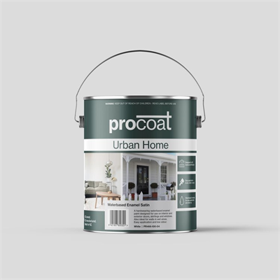 Procoat Urban Home Waterbased Enamel Satin 4L