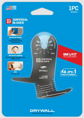 Imperial Oscillating Blade 4 IN 1 Drywall Blade 1 Pc