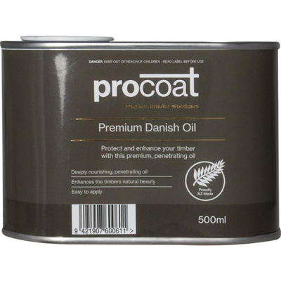 Procoat Premium Danish Oil 500ml