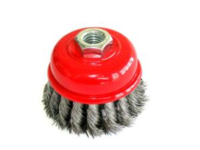 GM0999 75mm x M14 x 2mm Twist Knott Wire Brush