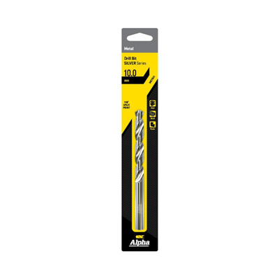 10mm Twist Drill High Speed G/P - EACH
