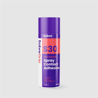 500ml Aerosol SabreGrip S30 Contact Adhesive