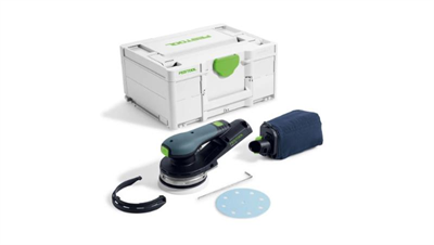 Festool Cordless Eccentric Sander ETSC 2 125-Basic Systainer