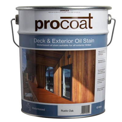 PROCOAT DECK & EXTERIOR OIL STAIN WB
