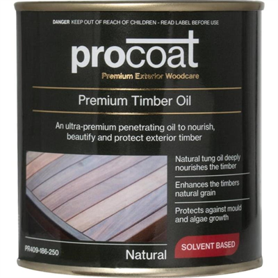 PROCOAT PREMIUM EXTERIOR TIMBER OIL