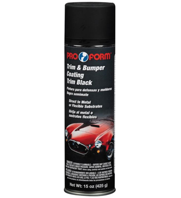 425g Pro Form Trim and Bumper Coating Black