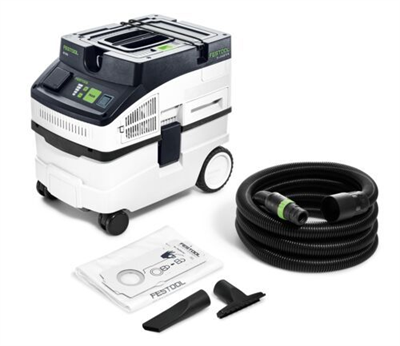 CT 15 Workshop Cleantec Mobile Dust Extractor HEPA