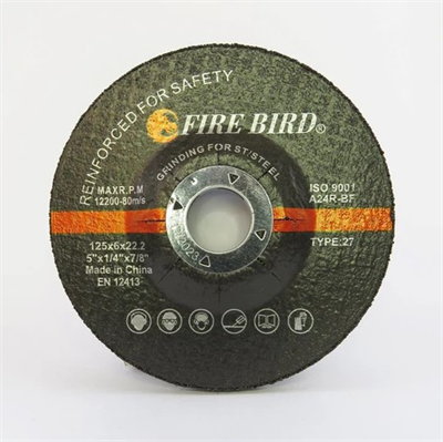 125mm 22.2mm DCW Grinding Disc EA