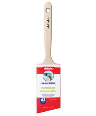 63mm Oldfields Tradesman Angle Sash Brush