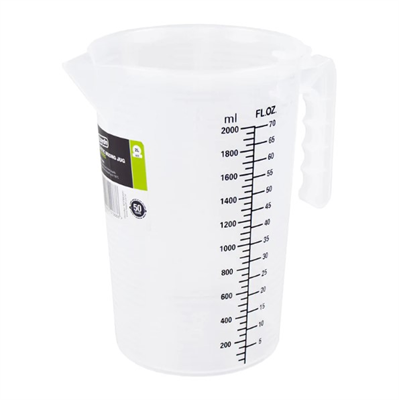 2L Plastic Mixing Jug