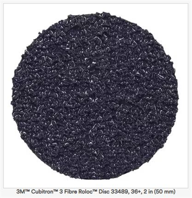 50mm 36g 3M Cubitron III Roloc Fibre Discs B15 (was M33377)