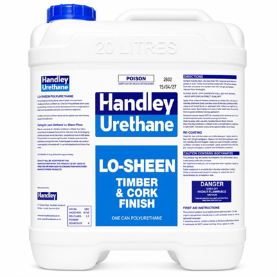 10L Solvent Based Urethane Low Sheen (2x5L)