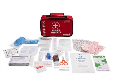 Esko First Aid Kit 85pc Fabric Case with Handle