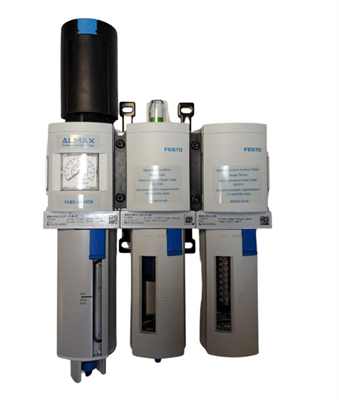 Compressed Air Breathing Filter Set - 3 stage 1/2 BSP