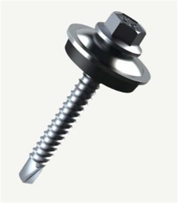 Hex Head Cyclone Assembly Vortex 6.2mm x 65mm Plain - B250