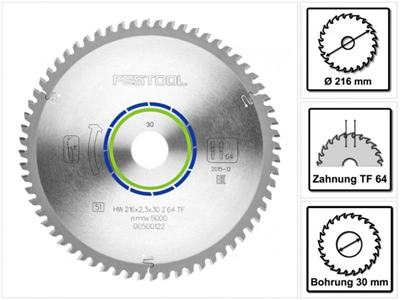 Special Blade 216x2,3x30 TF64 - KS60