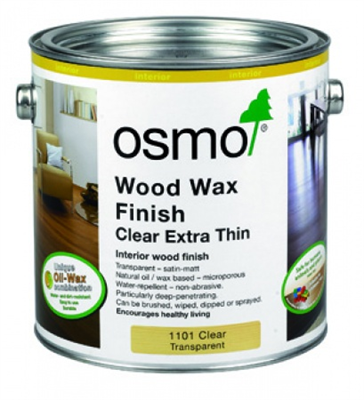 OSMO WOOD WAX FINISH CLEAR EXTRA THIN
